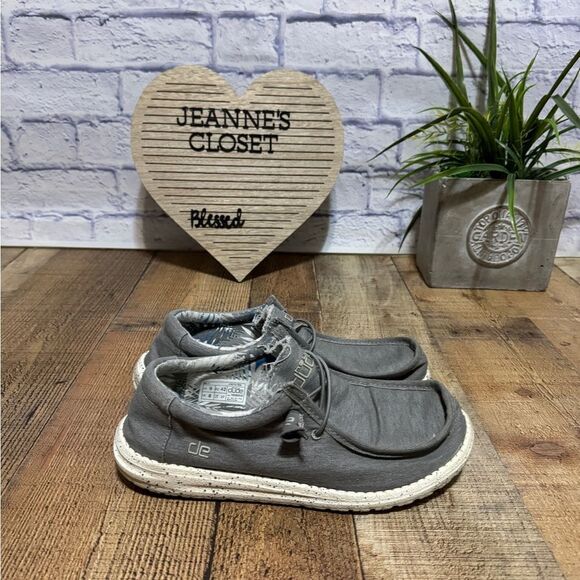 Hey Dude Men's US 9 Wally Stretch Iron Casual Shoes - Picture 3 of 10